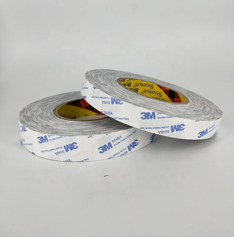 3m 9448A Double Coated Tissue Tape for Splicing with Die-Cutting Service -  China Double-Sided, Tissue Tape