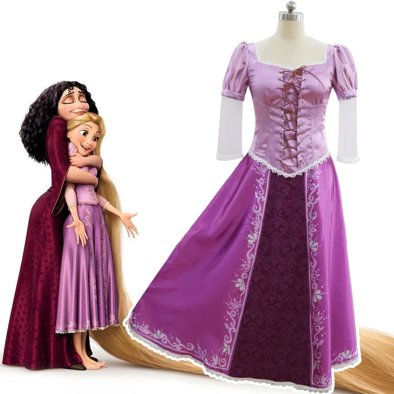 The Princess Rapunzel Fancy Dress Adult ...