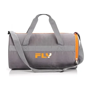 Unisex Lightweight Travel Duffel Bag Portable Waterproof Gym Bag with Extra Shoe Pocket Zipper Closure Stylish Fashion Design