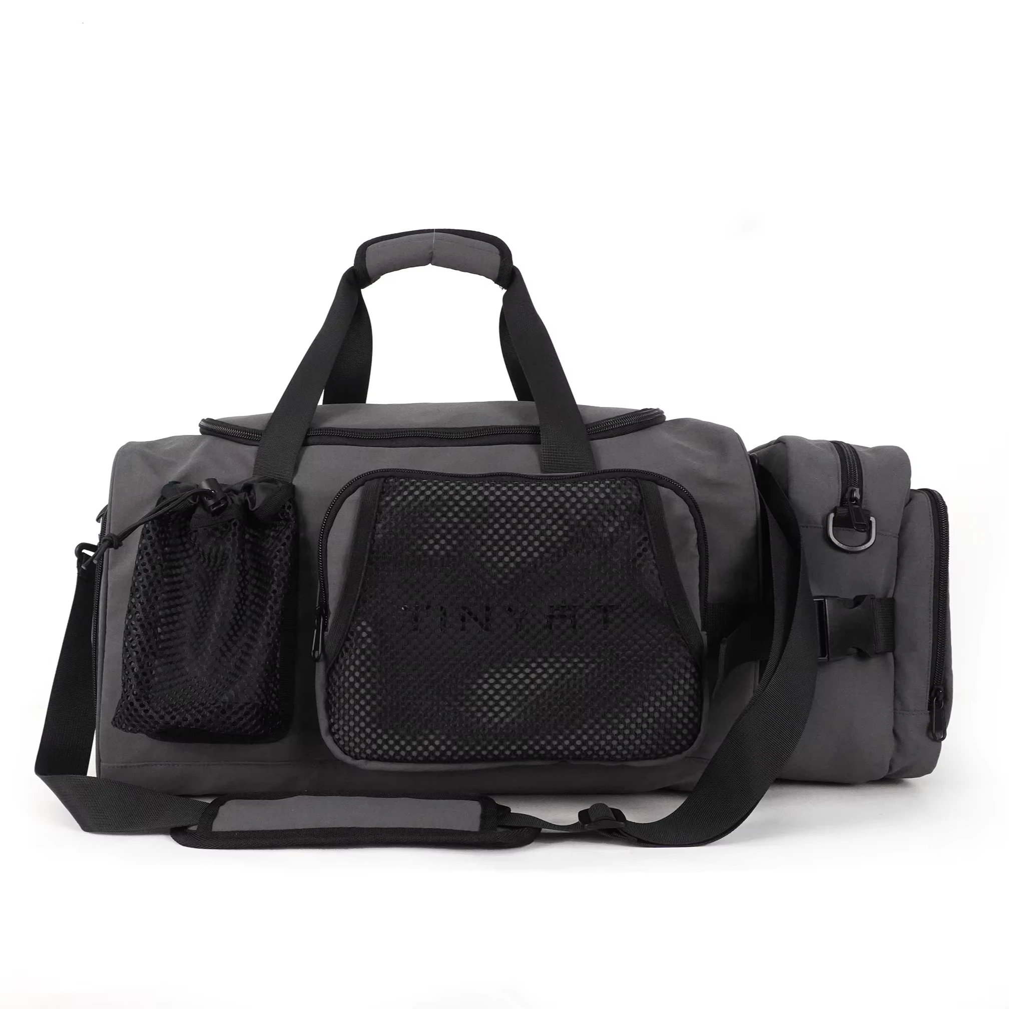 TINYAT Unisex Fashion Travel Backpack Large Capacity Lightweight Carry-on Luggage Zipper Waterproof Single Shoulder Design