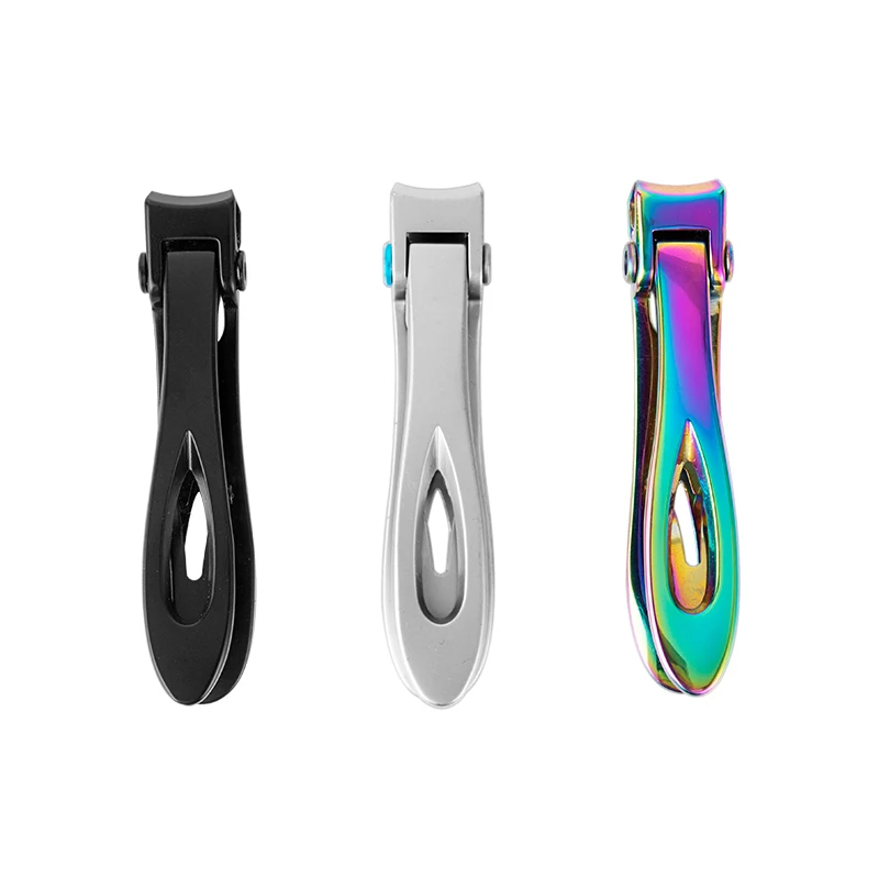 Высококачественные кусачки для ногтей из нержавеющей стали с улавливателем для маникюра ножницы для ногтей толстые жесткие ножницы для ногтей инструменты