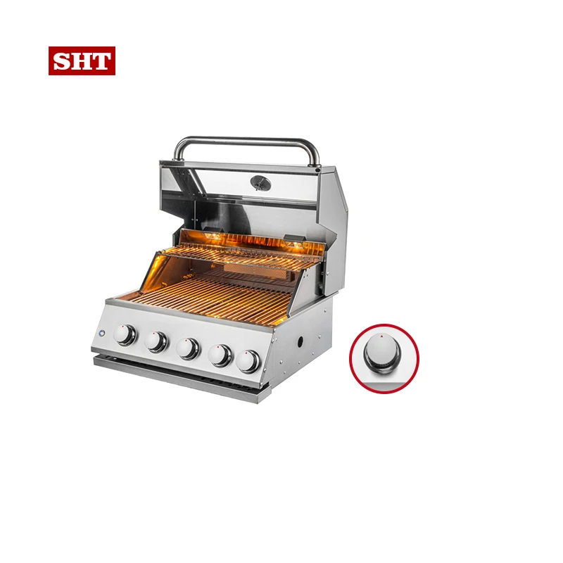Fassbier Tropffalle 30" X 5 1/4" Mit 4" Metallablauf - SS Grill - DT30SS