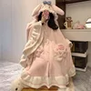 IM149-W Vestaglia e pantaloni Meiletu rosa