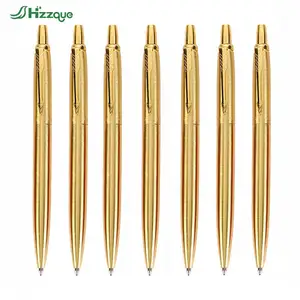 Parker Ballpoint Pen Factory Sale Luxury High Quality 1.0 Black Ink Custom Logo Business Parker Jotter Stainless Steel Ball Pen
