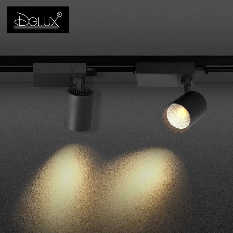 Новые поступления 10/18/30/35 Вт круглый трек светодиодный свет 4000k потолочный трек свет для отеля эксклюзивный магазин