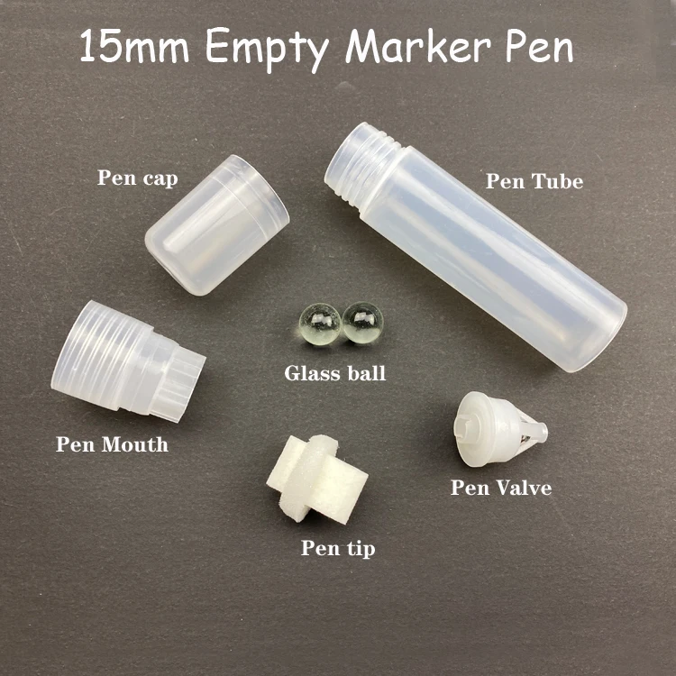 Маркерная пустая ручка 15 мм