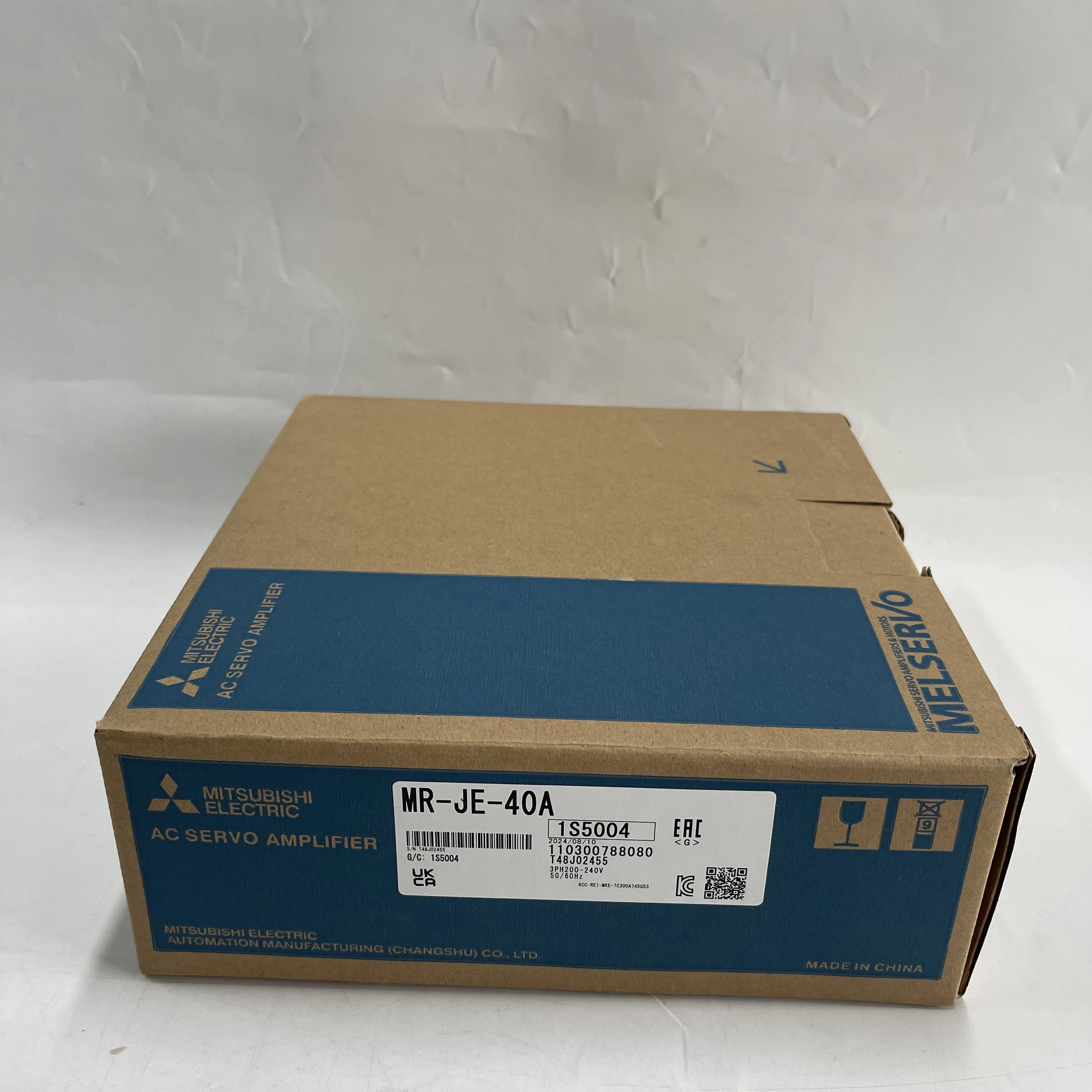 MITSUBISHI AC Servo Amplifier MR-JE-40A MITSUBISHI AC Servo Amplifier MR-JE-40A