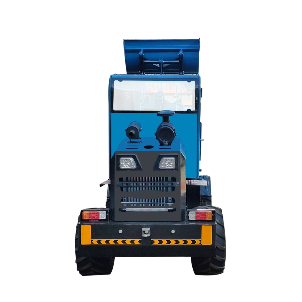 Cheap Price Articulated Mini Loader Tractor Front Loader From China With CE Fork Spare Parts