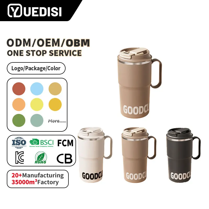 YUEDISI 24oz/700ml 304 Stainless Steel Sipping Cup With Tea Leakage Coffee  Mug With Lid Large Capacity Portable Water Cup| Alibaba.com