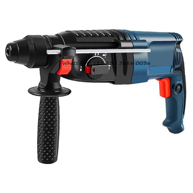 Hot Sale Professional Hammer Drill Pickaxe 3 in 1 Household 3 Functions Electric Rotary Hammer Drill for Metal Concrete Drilling