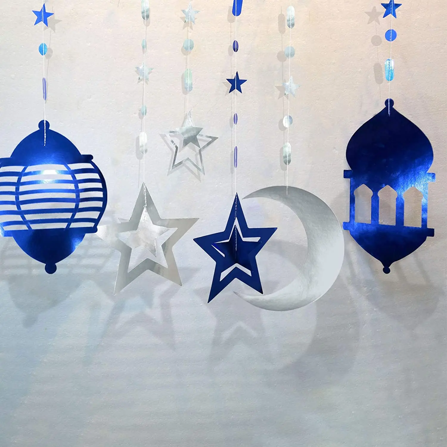 Guirlande Lumineuse Décoration Ramadan Eid, Décoration Ramadan Lumières  Etoiles Lune Château Eid Mubarak, Led Lumières De Ra[u2834] - Cdiscount  Maison