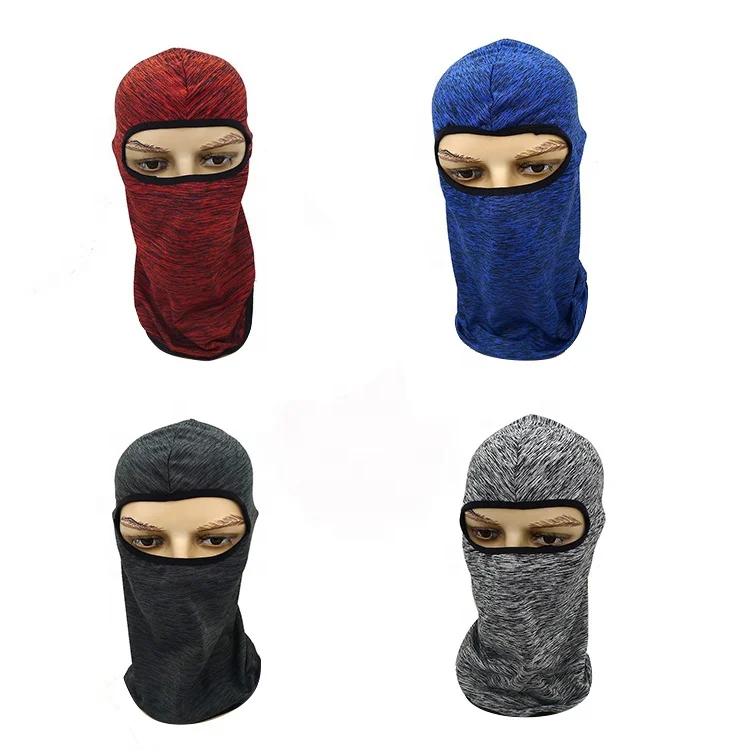Однотонная ветронепроницаемая 1 одно отверстие Балаклава Лыжная маска skimask спортивные шапки бини зимняя теплая Мужская Рыбалка Лыжный спорт
