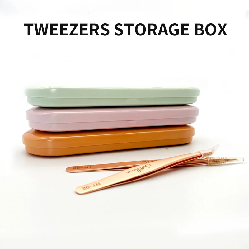 
NATUHANA In Stock Eyelash Tweezers Box and Lowest Price Tweezers Box with Many Colors Eyelashes Tweezers Box 