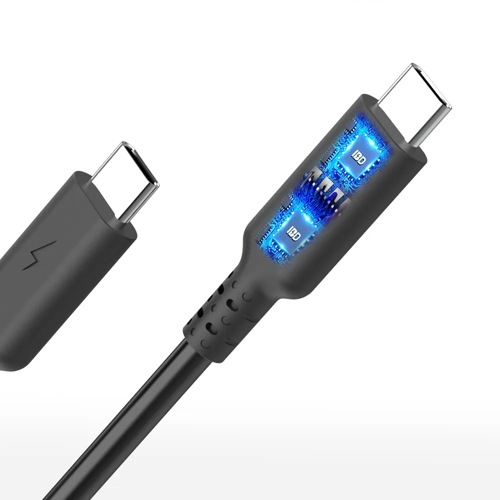 IBD 100 Вт type c кабель для передачи данных PD Быстрая зарядка 5A usb-кабель macbook