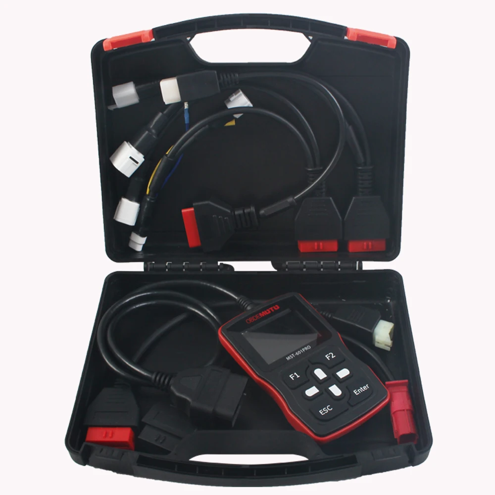 OBDEMOTO MST-601Pro バイクコー​​ドリーダー OBDII/EOBD診断スキャナー