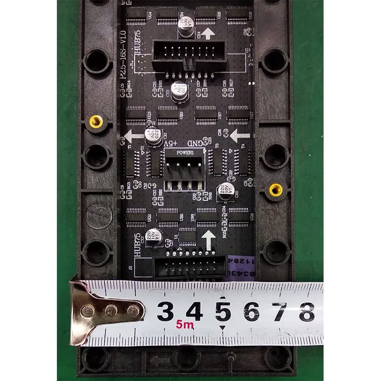 Cpolebev 2 Stück P2.5 Vollfarb-LED-Anzeigetafel Für Den
