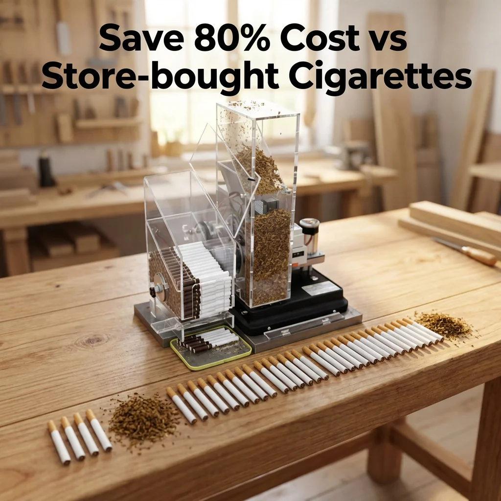 2026 Cigarette Maker Cigarette Machine Tobacco Filling Cigarette Tobacco  Rolling Machine 2000PCS/Hour Tobacco Filling Machine