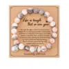 Pink zebra heart-shape ribbon card 01