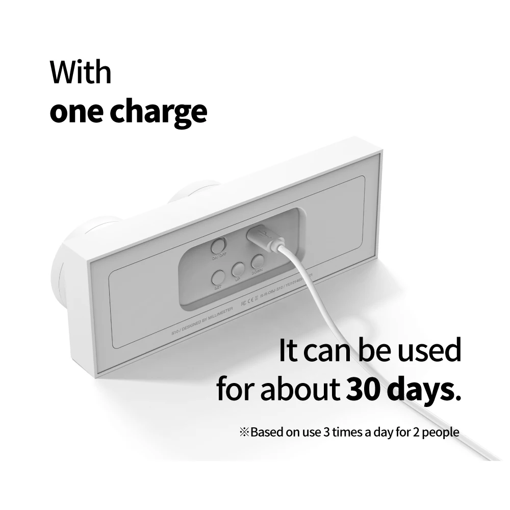 Amazon Trending 3-Speed Mode Toothbrush Storage & Sterilizer Box UVC Light Toothbrush Sanitizer Holder