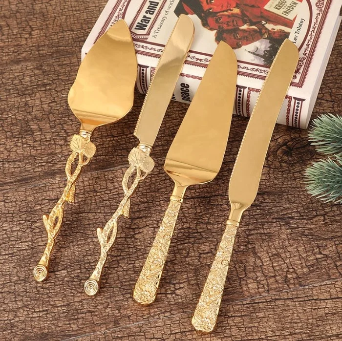 Wedding Supplies Cake Knife and Server Set Cake Pizza Pastry Shovel Knife