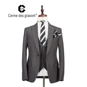 Factory Direct Sale Slim Fit Business Suits Business Suit Blazers Set for Men