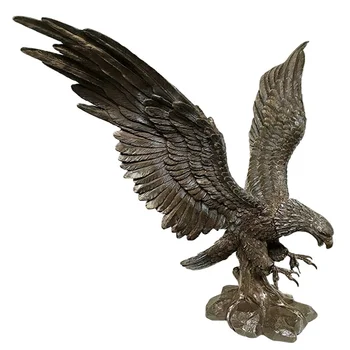 large resin eagle statues