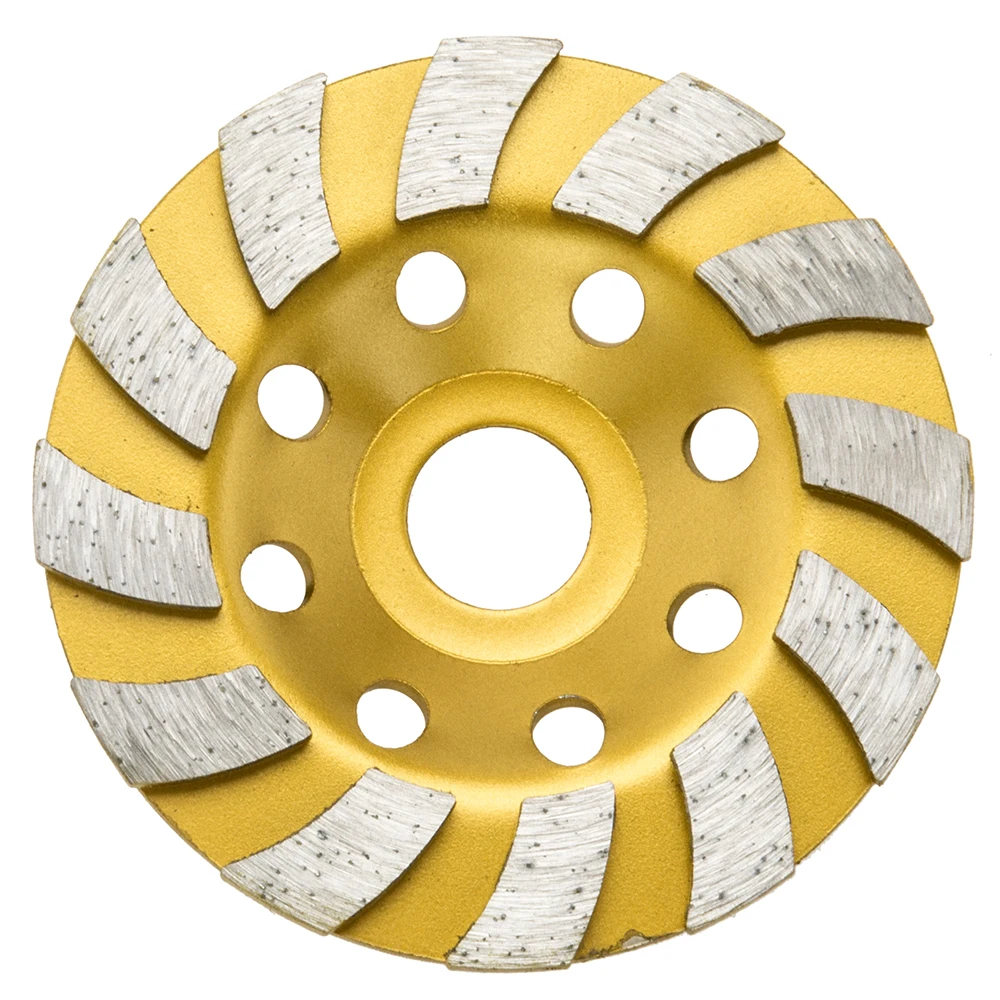 Угловая шлифовальная машина турбо-сухая чашеобразная Алмазная абразивная машина алмазный бетонный шлифовальный круг