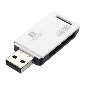 FB 360 Universal 2-in-1 High Speed SD TF Memory Card Reader Two-in-one USB computer multi-function card reader SD TF card reader