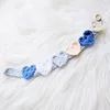 corazón de amor azul