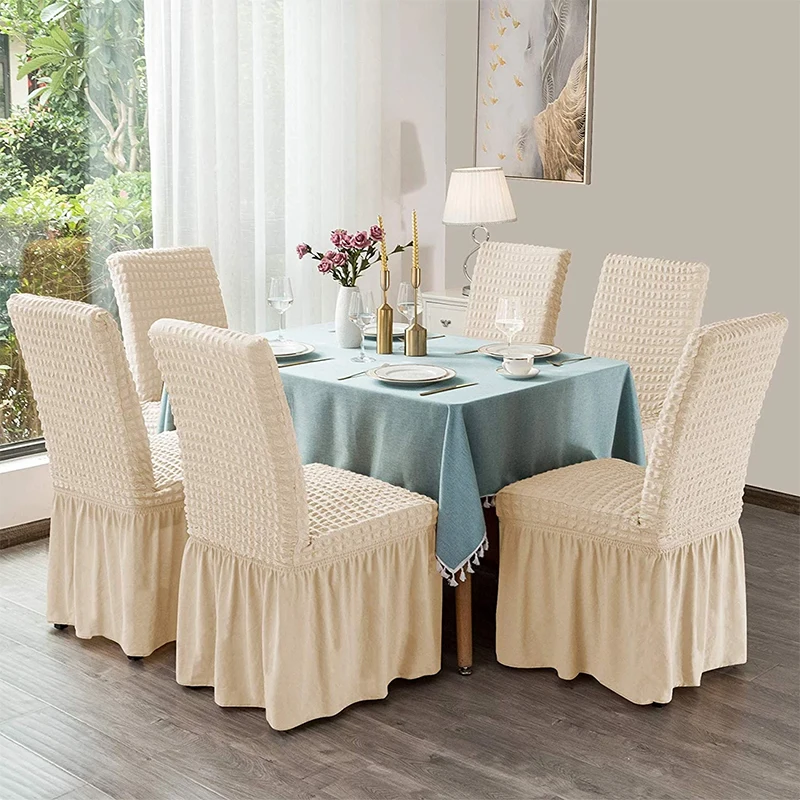 Dinning Chair Covers Easy To Install Europeanstyle Nonslip Chair