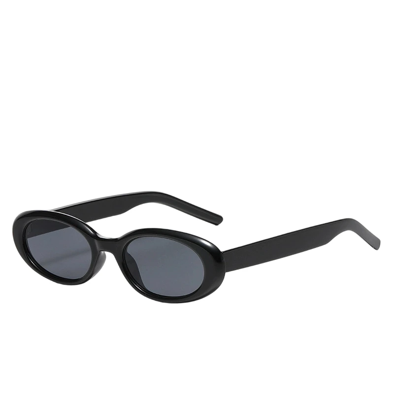 New Small-frame Oval Sunglasses From Europe America, Fashionable And Trendy, Customizable With Logo Online, Minimum_voghion.com