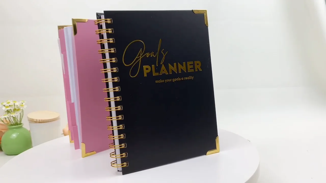 Promotional 2023-2024 Yo Binding Day Planners Journal Book Printing ...