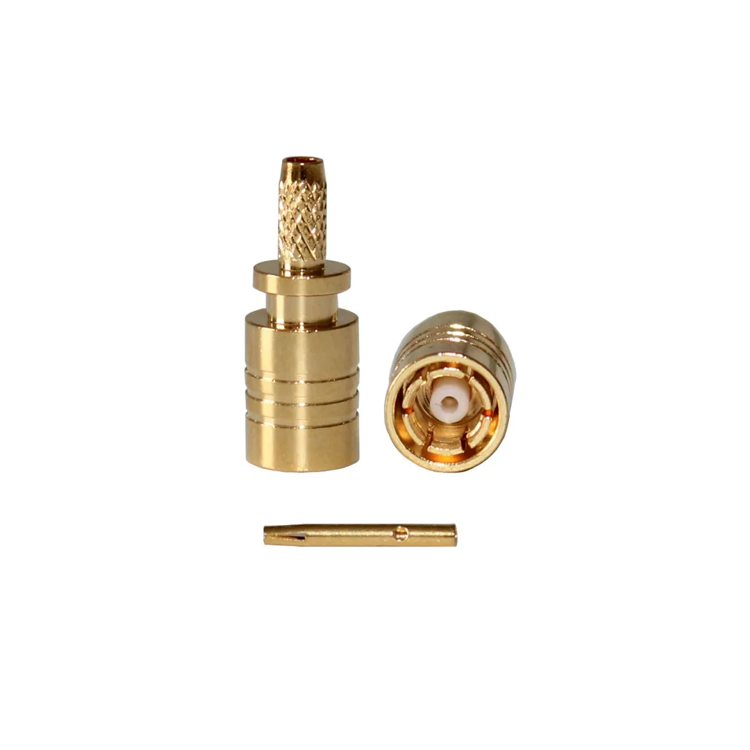 Wholesale Gold-plated SMB-C-K1.5 RF Connector SMB Female Connector Crimp RG316 and RG174 Cables