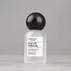 Sanded black wooden round ball