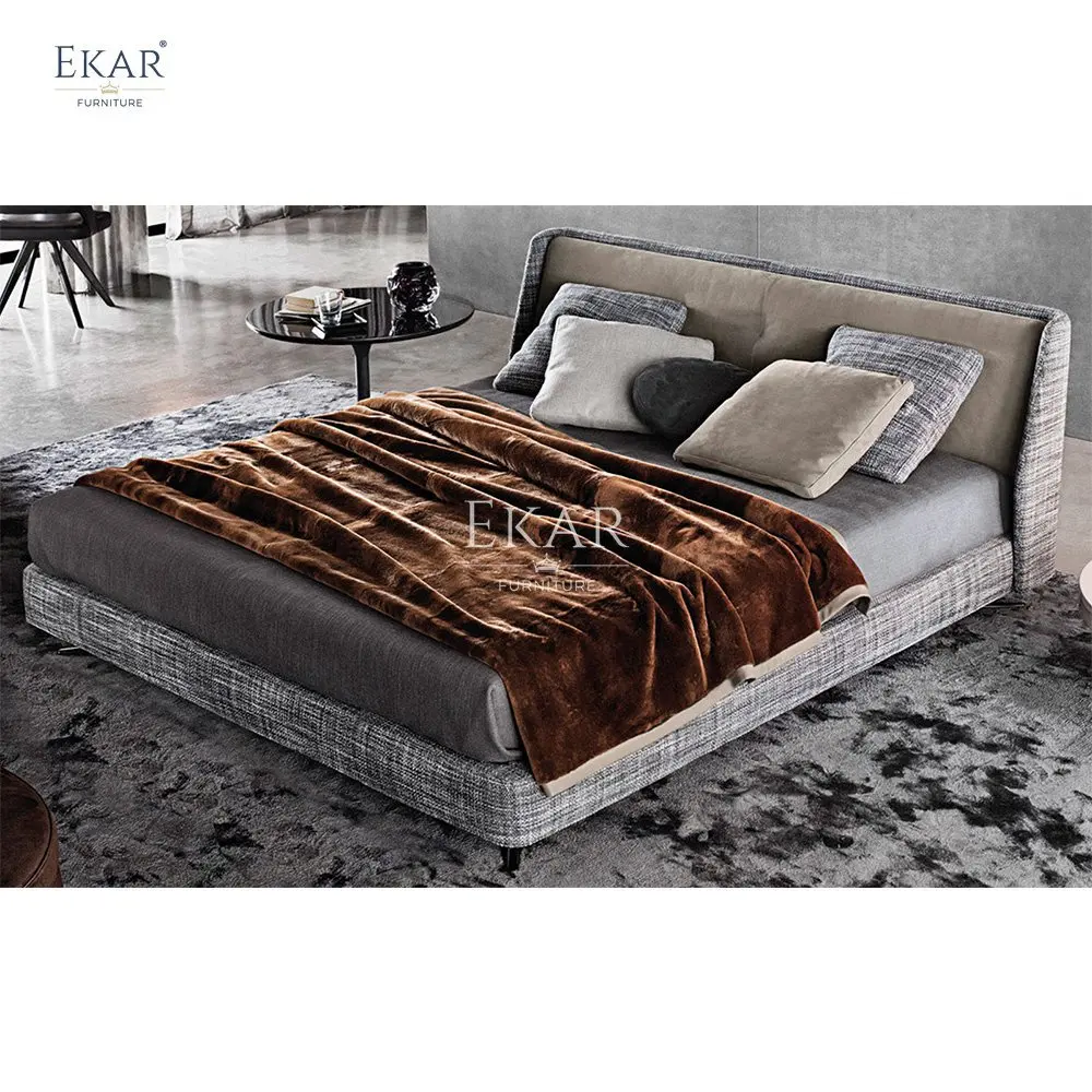 product aluminum alloy bed frame with mirror finish gunmetal legs-64