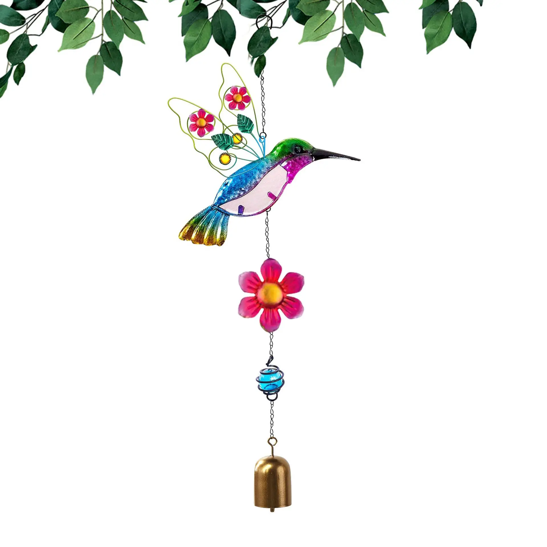  hanging metal door window chimes bird