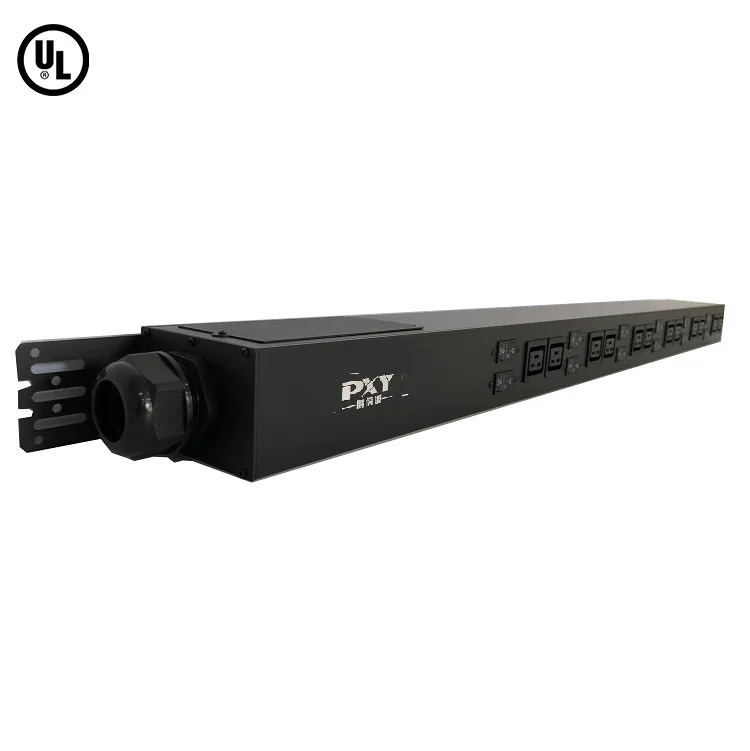12 Way Pdu Power Distribution Unit Amertica Socket Rack Mount Pdu 380v 16A 32A 63A 1P Usa Socket for Server Rack 1u 19\