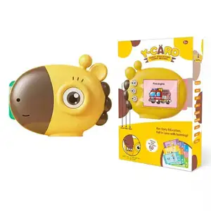 ITTL Early Education English Giraffe Card Reader Learning Machine Kids Educational Talking Flash Cards Learning Toys for Kids