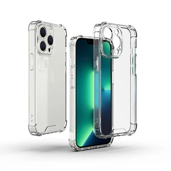 Case for iPhone 13 Pro Max Transparent Anit-shock phone cover case for iphone xr 1112 14 15 pro max 7 8 plus