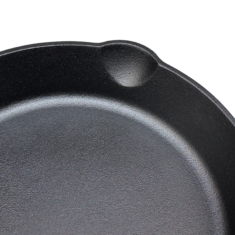 New Products Polished Smooth Cast Iron Skillet By Shijiazhuang Sarchi Trade  Co., Ltd