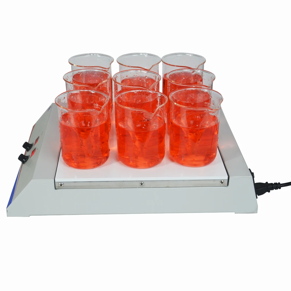 10 Points Magnetic Stirrer Hotplate Hsha-10d Laboratory Multi-position ...