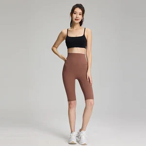 High Quality Custom Activewear Woman 2 Piece Short Set Fitness Outfits Yoga Sets Sportswear Workout Gym Bra Set for Women