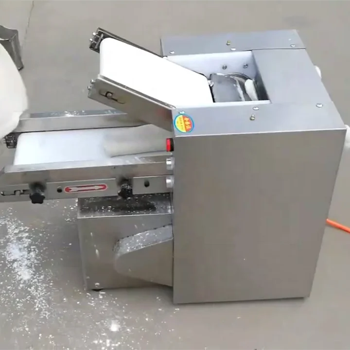 Commercial Tabletop Small Electric Pizza Dough Roller Making Machine Pasta Noodle Pressing Sheeter Equipment - Image 6