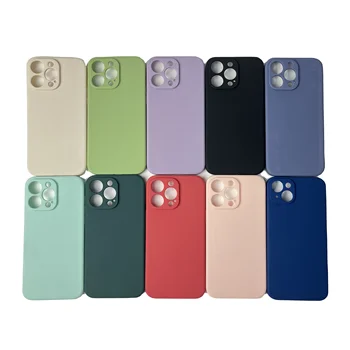 Shockproof Soft TPU Phone Case For Iphone 13 12 14 15 Pro Max Soft Custom Mobile Cover Phone Case