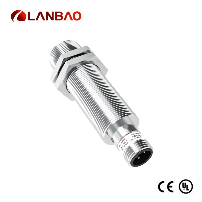 For LANBAO LR18X Series M12 Inductive Proximity Sensor Switch CE Approved DC Voltage Sensor