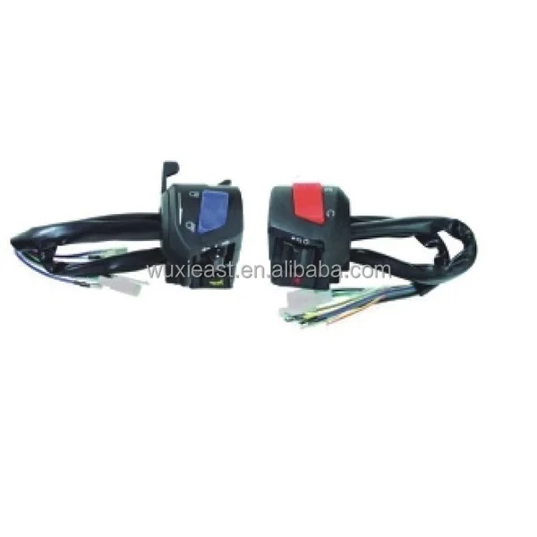 Заводская оптовая продажа универсальный переключатель для мотоцикла пластиковый руль вкл. Выкл. Кнопка остановочного