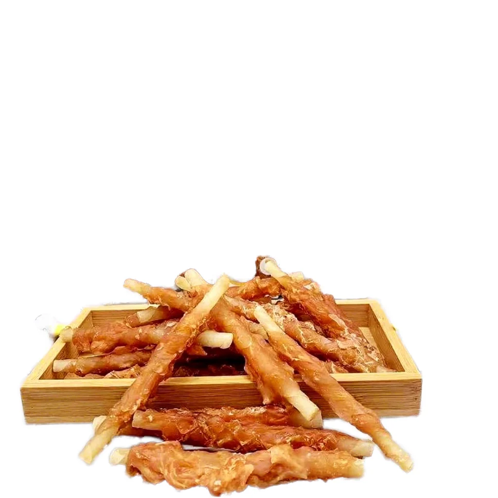 Factory Direct Supply Pet Food Cowhide Chicken Molar Cleaning Dog Snacks Treats