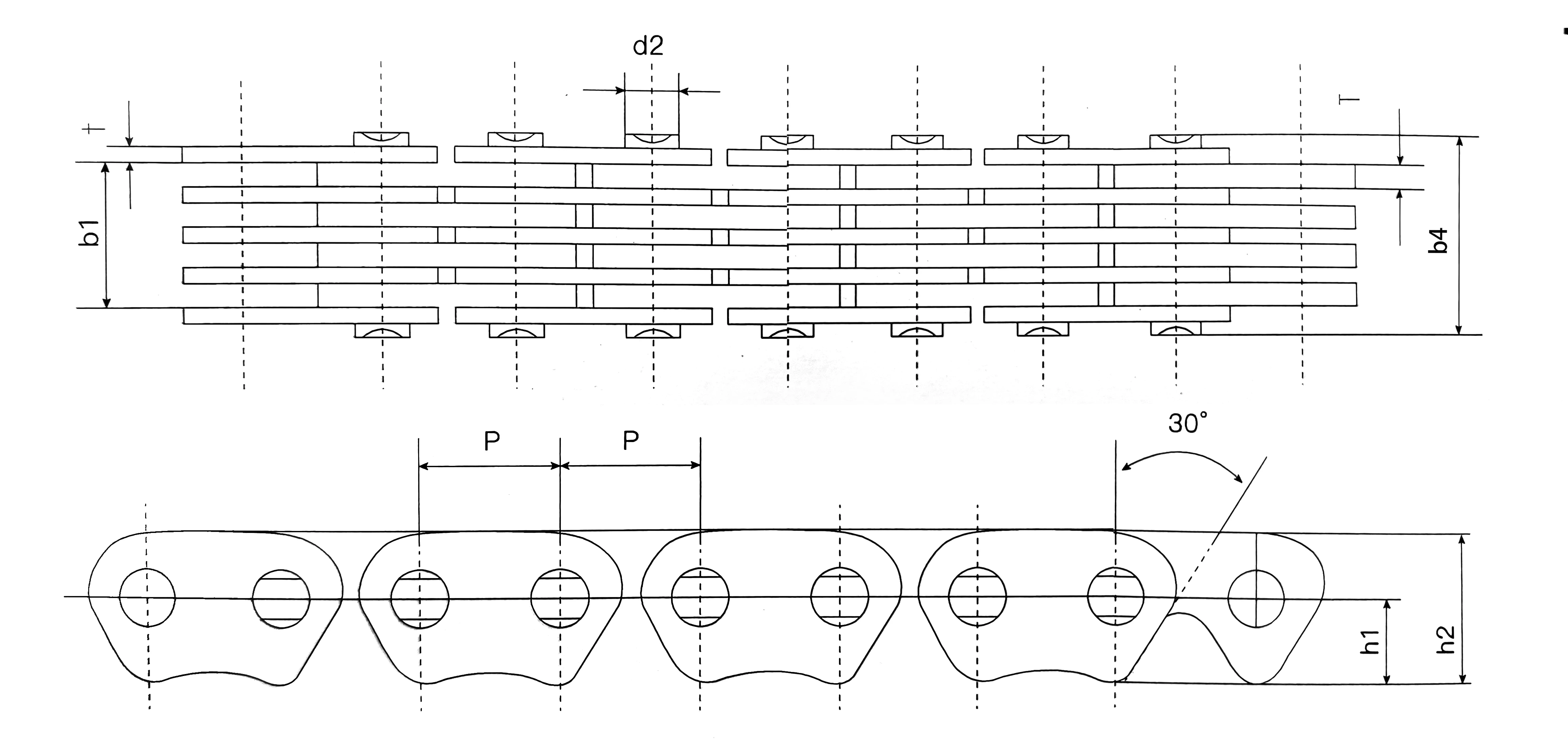 Motorcycle Chain High Quality Motorcycle Chain Original Color 415 415h