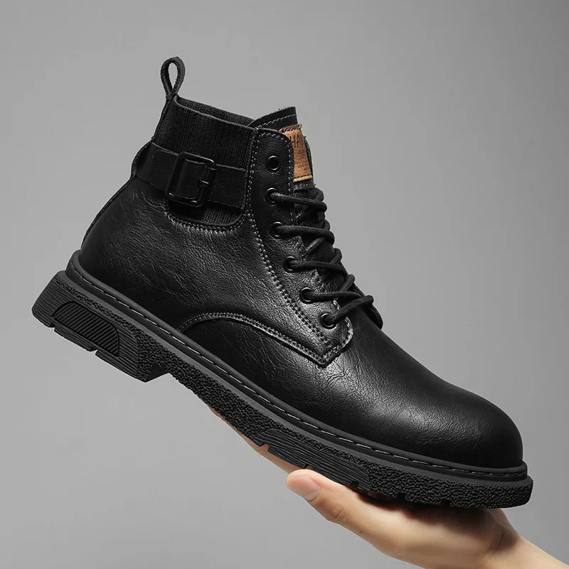 New model genuine leather mens casual dress shoes manufacturer breathable dress shoes