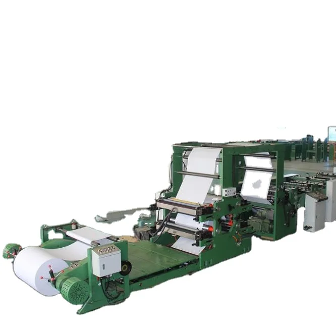 Exercise Book Ruling Machine Fully Automatic Exercise Book Machine Reel Stand Slitting Folding ...